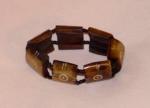 Bone bracelet, stretches to fit most sizes:  $12