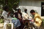 Justin interviewing at Upendo Village in Naivasha