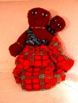 Masai mother doll & baby: $35