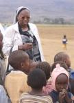 IDP camp - Sr Florence