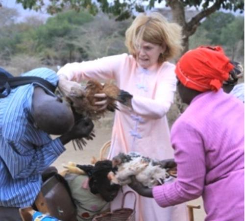 Kaluoki village chicken program