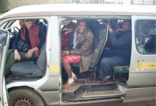 Maasai and matatu